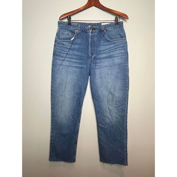 Rag‎ & Bone Nina High Rise Ankle Cigarette Jeans in Monty Size 32 New With Tags - Picture 1 of 5